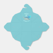 Ballotins Stegosaurus Blue Dinosaur Anniversaire de enfant (Déplié)