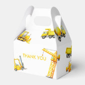 Ballotins Stop The Traffic Construction Trucks Birthday (Arrière)