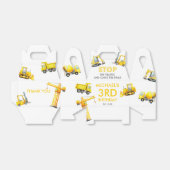 Ballotins Stop The Traffic Construction Trucks Birthday (Déplié)