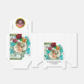 Ballotins STORK BÉBÉ FILLE DOUCHE ROSE GEM MONOGRAM Blanc (Déplié)