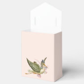 BALLOTINS STORK BÉBÉ FILLE DOUCHE ROSE GEM PIERRE MONOGRAM (Ouvert)