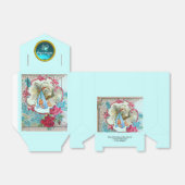 BALLOTINS STORK BÉBÉ GARÇON DOUCHE BLUE GEM PIERRE MONOGRAM (Déplié)