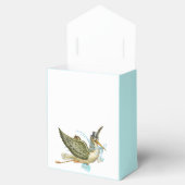 BALLOTINS STORK BÉBÉ GARÇON DOUCHE BLUE GEM PIERRE MONOGRAM (Ouvert)