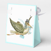 BALLOTINS STORK BÉBÉ GARÇON DOUCHE BLUE GEM PIERRE MONOGRAM (Arrière)