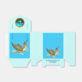 BALLOTINS STORK BÉBÉ GARÇON DOUCHE BLUE GEM PIERRE MONOGRAM (Déplié)