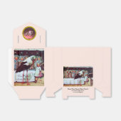 BALLOTINS STORK TWIN BÉBÉ FILLE DOUCHE ROSE GEM MONOGRAM (Déplié)