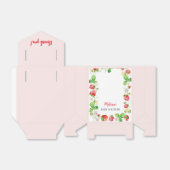 Ballotins Strawberry Baby Shower (Déplié)