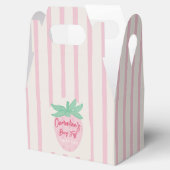 Ballotins Strawberry Berry First Favor Box (Ouvert)