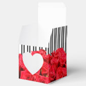 Ballotins Stripes Aquarelle Rose Derby Horse 2" Coeur (Ouvert)