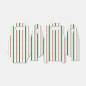 Ballotins Stripes de Noël Gable Ballotin (Déplié)
