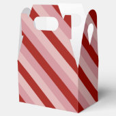 Ballotins Stripes Valentine personnalisables (Ouvert)