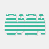 Ballotins Strpes Green and White Deckchaise (Déplié)