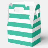 Ballotins Strpes Green and White Deckchaise (Ouvert)