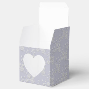 Ballotins Style FS 1-violet-blanc-BALLOTIN, style coeur