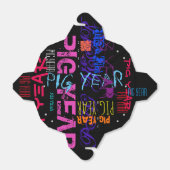 Ballotins Style Graffiti Répétition Cochon Année 2019 Sortir (Déplié)