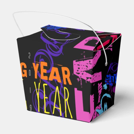 Ballotins Style Graffiti Répétition Cochon Année 2019 Sortir (Arrière)