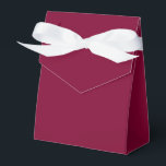 Ballotins Style personnalisé couleur solide Bordeaux Vintage<br><div class="desc">Modèle Vintage simple et élégant sur mesure Bordeaux Ballotin de tente couleur solide.</div>