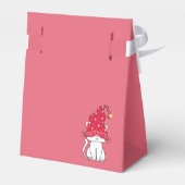 Ballotins Style rose Joyeux Noël Moderne Cute Chat (Arrière)