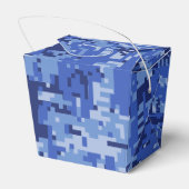 Ballotins Stylo Star Retro Camouflage bleu marine (Arrière)