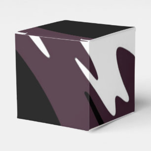 Ballotins Submersion : Abstrait noir, blanc, violet et vert