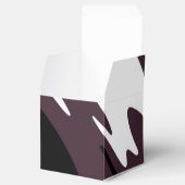 Ballotins Submersion : Noir Abstrait, Blanc, Violet & Vert (Ouvert)