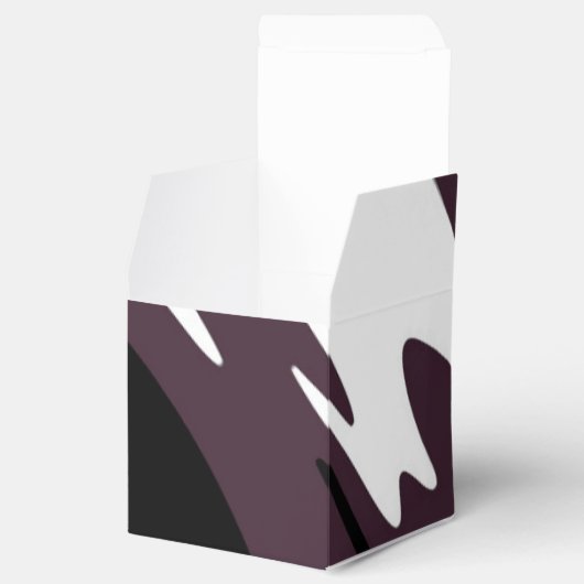 Ballotins Submersion : Noir Abstrait, Blanc, Violet & Vert (Ouvert)