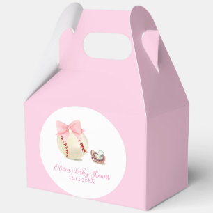 Ballotins Sucette à arc rose mignon Fête de naissance de bas