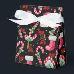 Ballotins Sucres de canne et objets de Noël<br><div class="desc">Enregistrez le papier d'emballage et utilisez cette petite boîte cadeau à la place.</div>