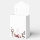 Ballotins Suite Florale sophistiquée Micro-Mariage (blanche) (Ouvert)