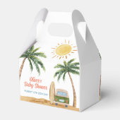 Ballotins Summer Boho Surf Plage Van Baby shower (Arrière)