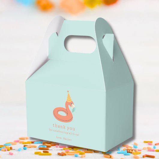 Ballotins summer flamingo float kids birthday pool party