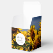 Ballotins Sunflower Blue Sky Rustique Mariage (Ouvert)