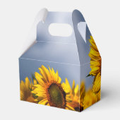 Ballotins Sunflower Blue Sky Rustique Mariage (Arrière)