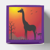 Ballotins Sunset Giraffe Party Favoriser Box (Haut)