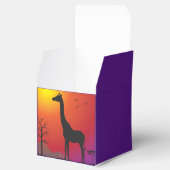Ballotins Sunset Giraffe Party Favoriser Box (Ouvert)
