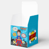 Ballotins Super Hero Comic Style Boy Photo Anniversaire (Ouvert)