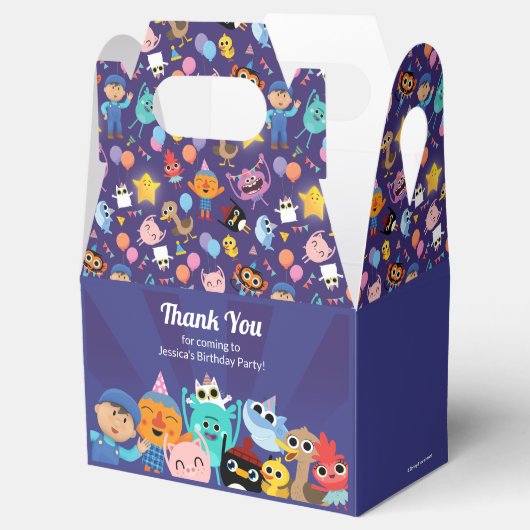 Ballotins Super Simple Caractères Festive Anniversaire (Ouvert)