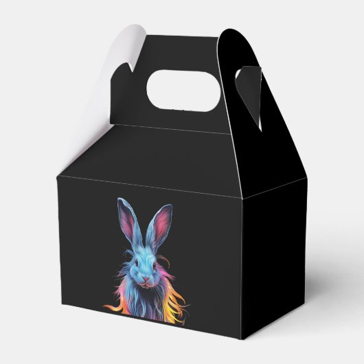 Ballotins Superbe Lapin Bleu en feu (Verso)