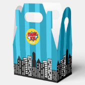 Ballotins Superhero Comic Style de livre Garçon Anniversaire (Ouvert)