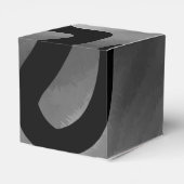 Ballotins Sur la grille : gris Abstrait, noir et blanc (Arrière)