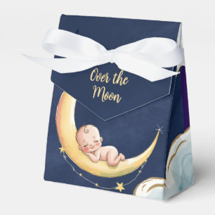 Ballotins Sur la lune Bébé Baby shower à thème céleste