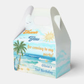 Ballotins Surf d'été Fête d'anniversaire (Arrière)