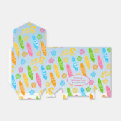 Ballotins Surf Fille fête d'anniversaire (Déplié)