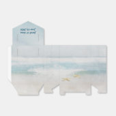 Ballotins surf océanique mariage aquarelle avec étoiles de m (Déplié)