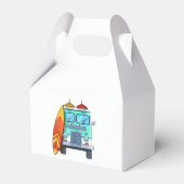 Ballotins Surf Van Surfboard Palm Trees Surfboard Surfboard  (Arrière)