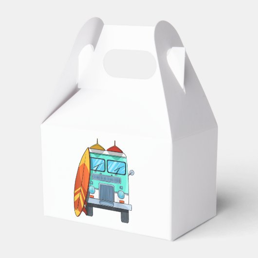 Ballotins Surf Van Surfboard Palm Trees Surfboard Surfboard  (Arrière)