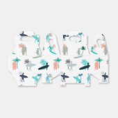 Ballotins Surfers et palmiers Motifs (Déplié)