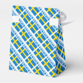 Ballotins Sweden and Swedish Flag Tiled with Your Name (Arrière)