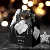 Ballotins Sweet 16 partie noir argent parties scintillant go