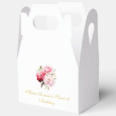 Ballotins Sweet 16 Personalized Floral Party Favors (Ouvrir)